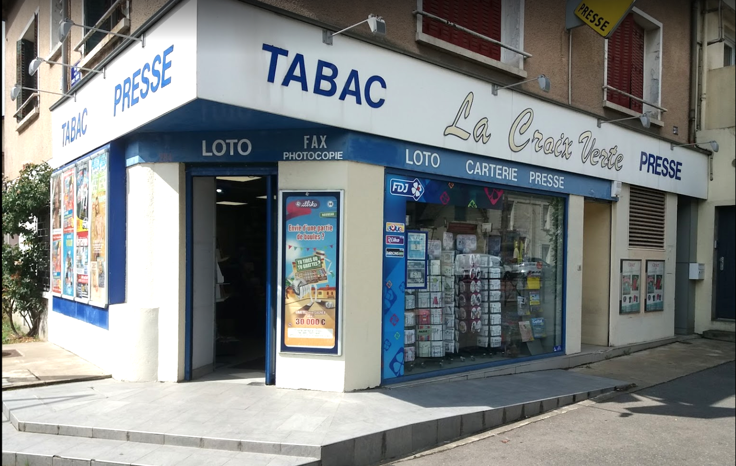 tabac la croix verte