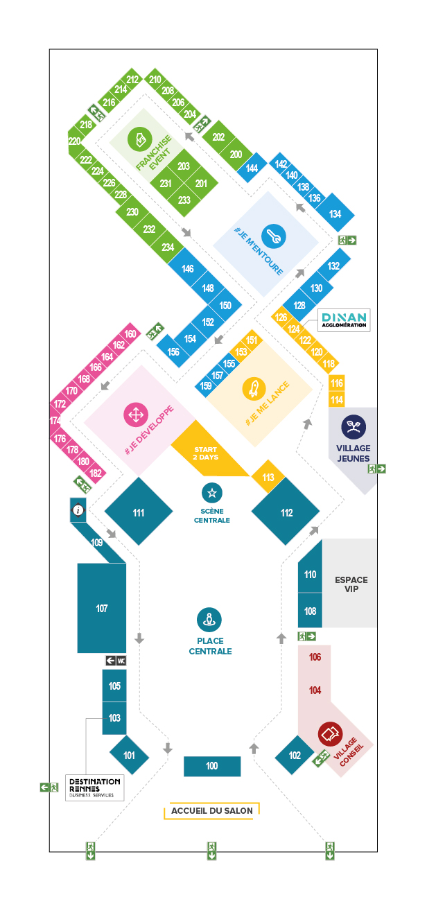 plan du salon