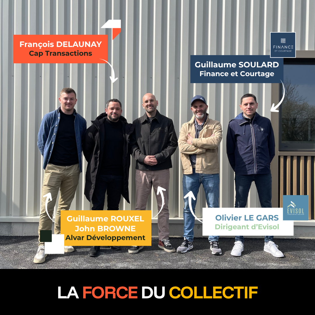 Olivier Le Gars et les équipes qui l’ont accompagné dans la réalisation de son projet. Olivier Le Gars et les équipes qui l'ont accompagné dans la réalisation de son projet.